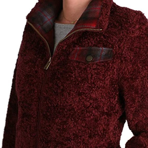 Pendleton Ladies' Fuzzy Zip Jacket - Picture 2 of 6